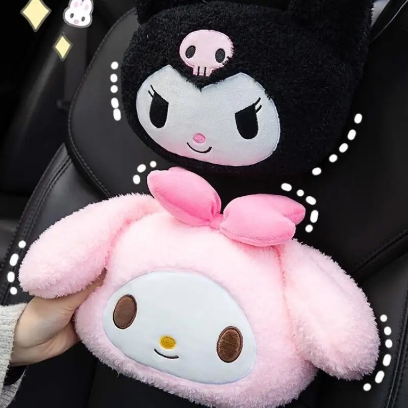 Kawaii Tech Accessories - 산리오 자동차 머리 받침대 목 베개