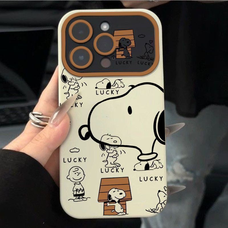 Mobile Tech Accessories - 새롭고 귀여운 애니메이션 주변기기 스누피 TPU
