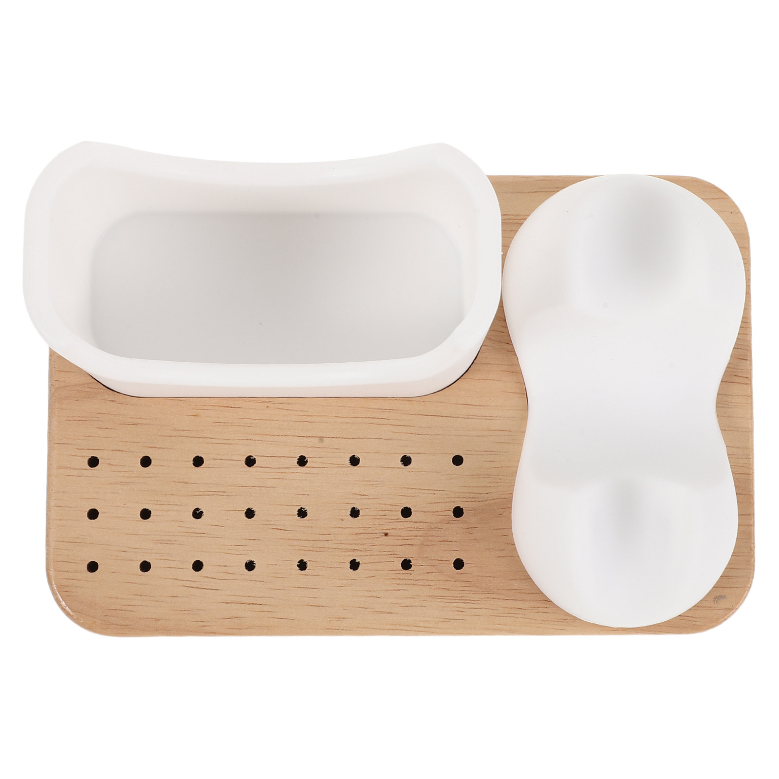 Tech Accessories Storage - 24개의 구획이 있는 실리콘 네일 드릴