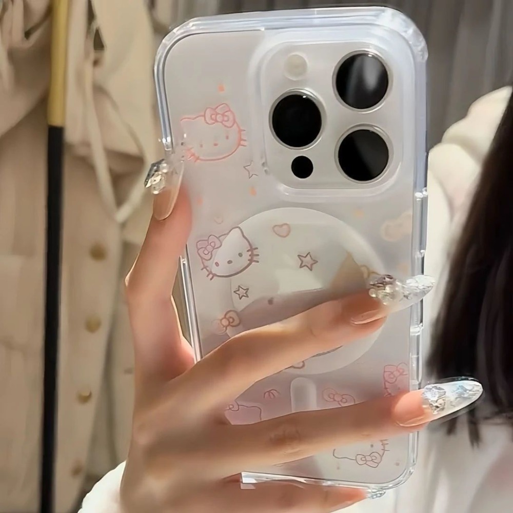Mobile Tech Accessories - 창의적이고 고급스러운 귀여운 고양이 디자인의 자석