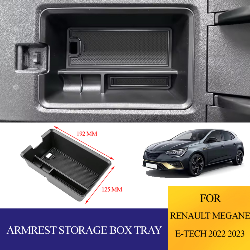 Tech Accessories Storage - 르노 메가네 E-Tech 2022 2023용 ABS