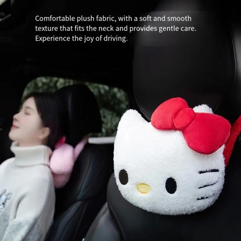 산리오 자동차 머리 받침대 목 베개 마이 멜로디 쿠로미 - Kawaii Tech Accessories 리뷰 및 가격