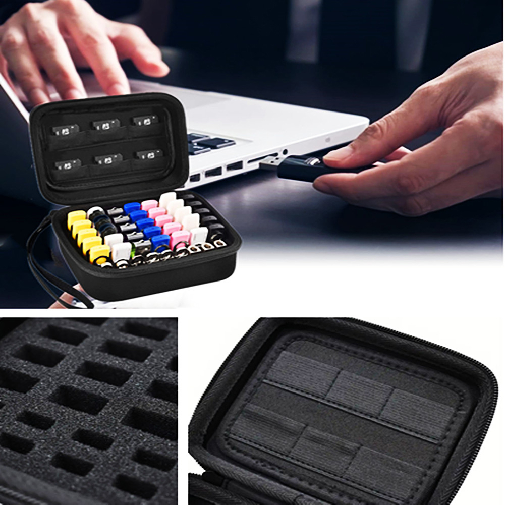 USB 플래시 드라이브 케이스 SD 카드 썸 드라이브  - Tech Accessories Case 리뷰 및 가격