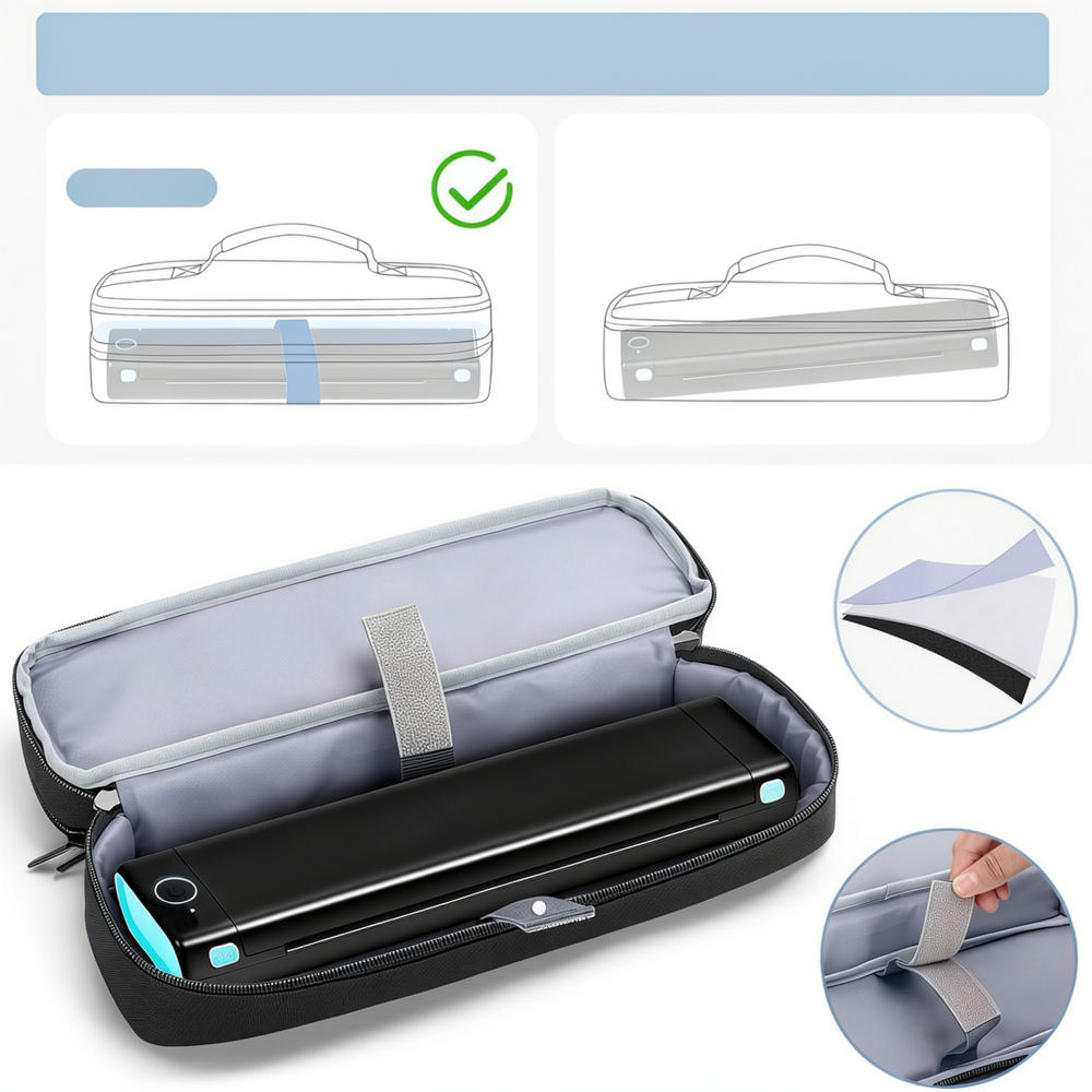 휴대용 소형 프린터 보관 파우치, FWIW 옥스포드 소 - Tech Accessories Travel Organizer Pouch 리뷰 및 가격