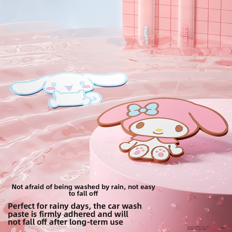 산리오 정품 자동차 도어 안티콜리전 스트립 쿠로미 도어 - Kawaii Tech Accessories 리뷰 및 가격