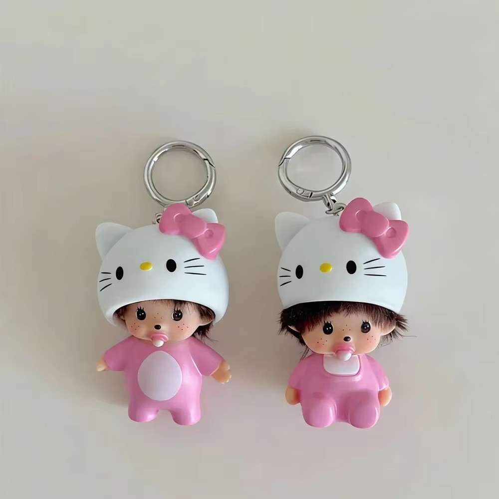 산리오 몬치치 키체인 6개 세트 귀여운 젖꼭지 인형 쿠 - Kawaii Tech Accessories 리뷰 및 가격
