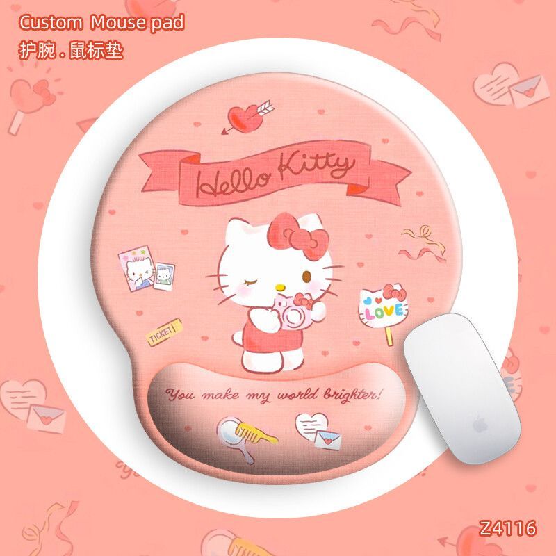 귀여운 캐릭터 디자인의 손목 받침대가 있는 마우스 패드 - Kawaii Tech Accessories 리뷰 및 가격