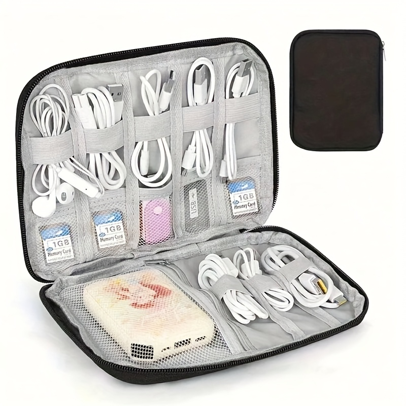 1개입 여행용 케이블 정리 케이스, 다중 포켓 전자 액 - Tech Accessories Travel Organizer Pouch 리뷰 및 가격