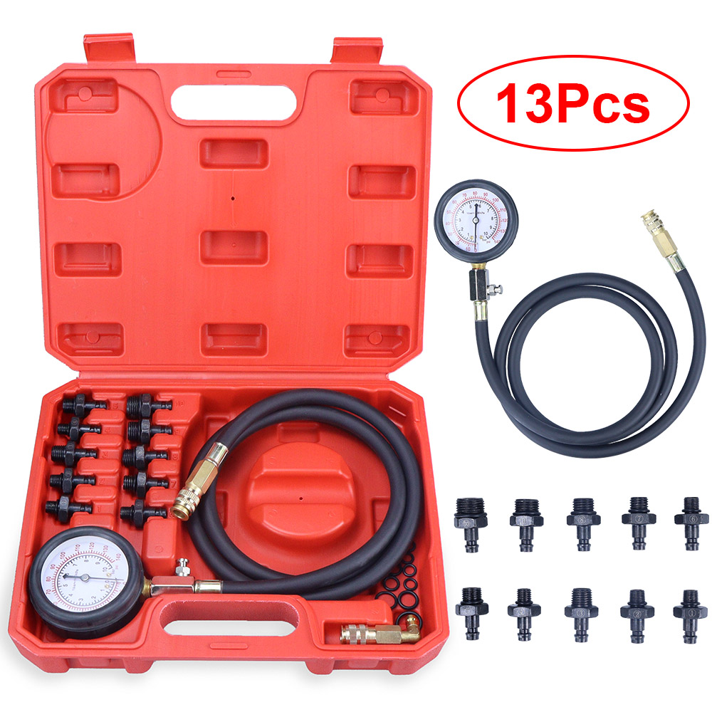 오일 압력 테스터 키트 0-140psi 엔진 진단 테스 - Tech Accessories Case 리뷰 및 가격