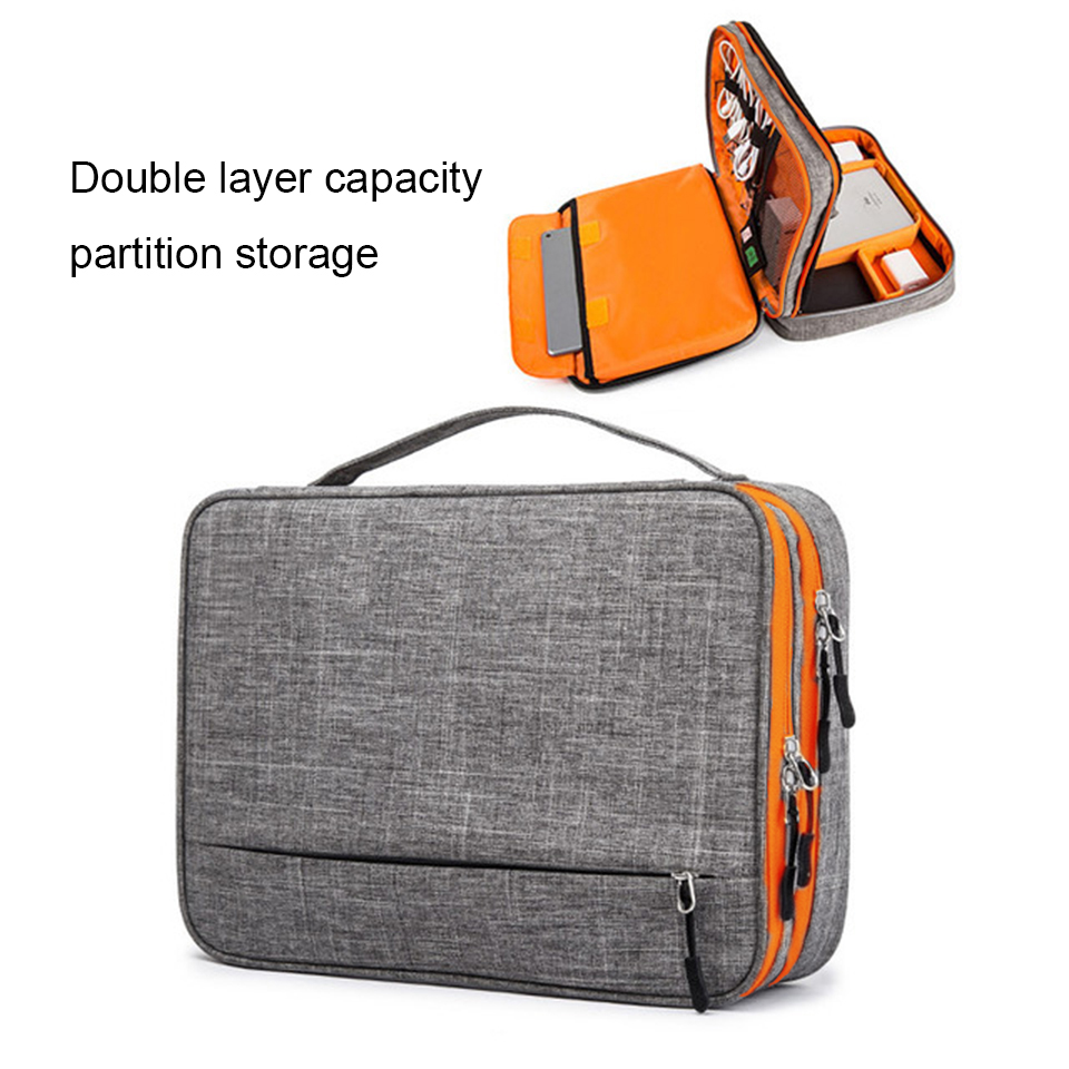 아이패드용 더블 레이어 전자 액세서리 게임 가방, 분리 - Tech Accessories Case 리뷰 및 가격