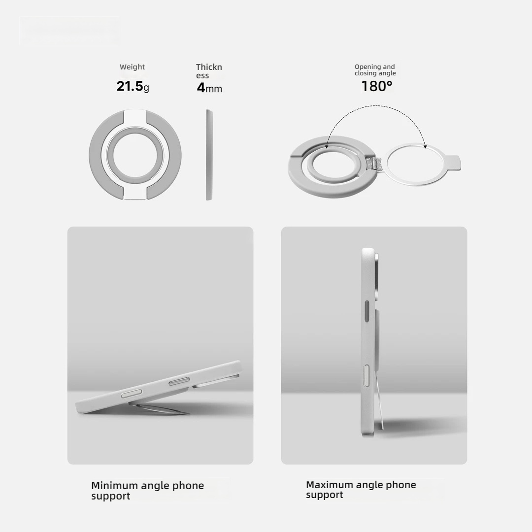 양면 자석 실리콘 손가락 링 폰 홀더 휴대폰 액세서리  - Mobile Tech Accessories 리뷰 및 가격