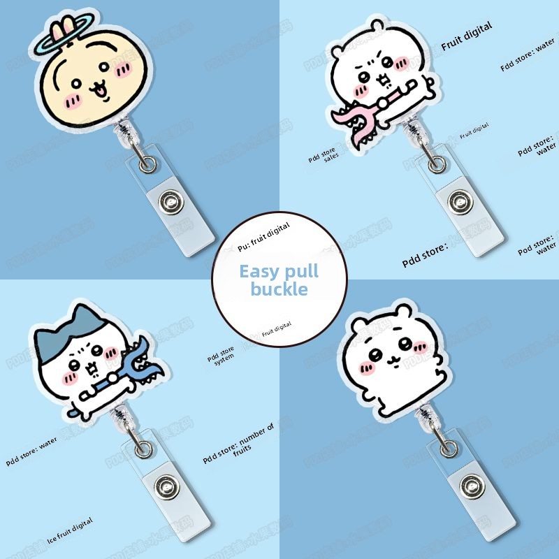 지이(jiyi) 접이식 배지 릴 귀여운 ID 카드 홀더 - Kawaii Tech Accessories 리뷰 및 가격
